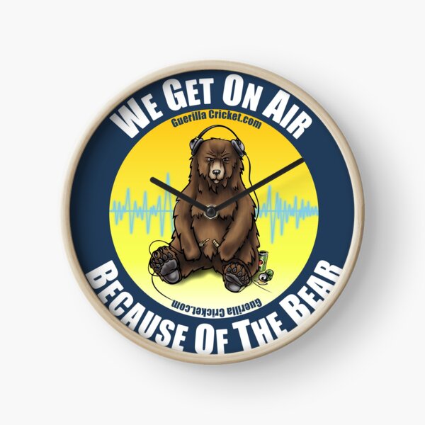 The Bear on air Clock