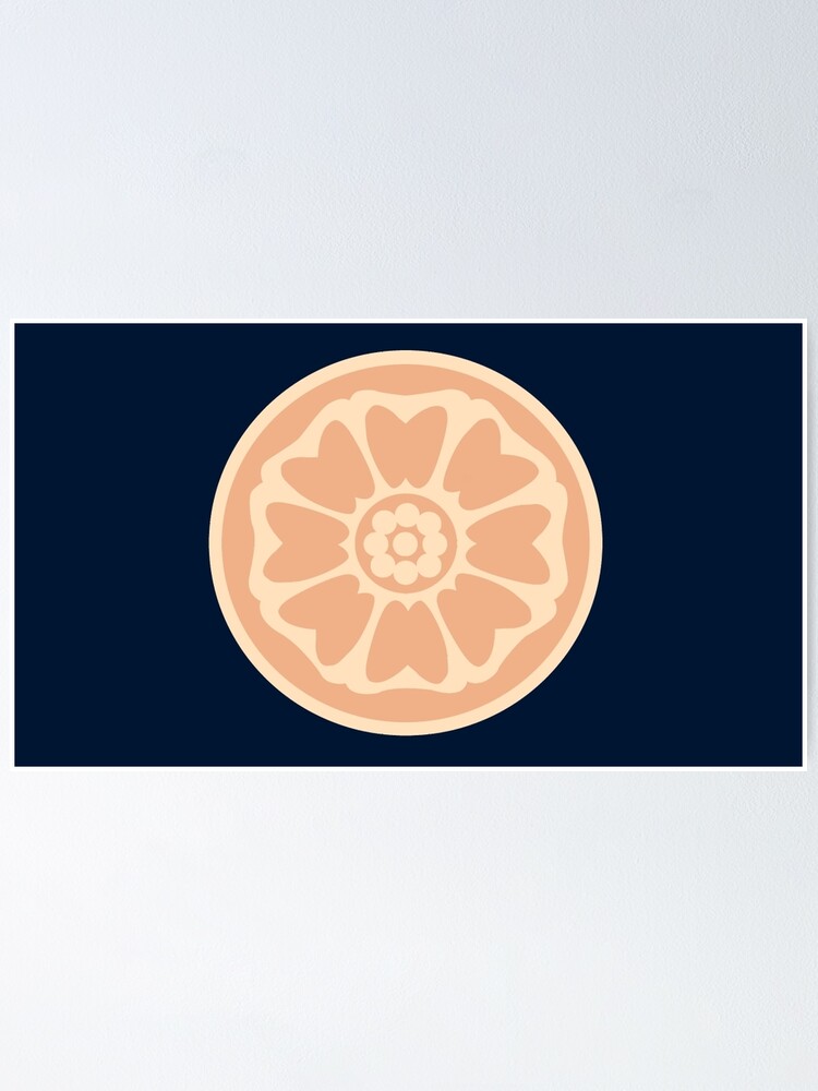 Order Of The White Lotus Symbol Poster By Rebellion 10 Redbubble