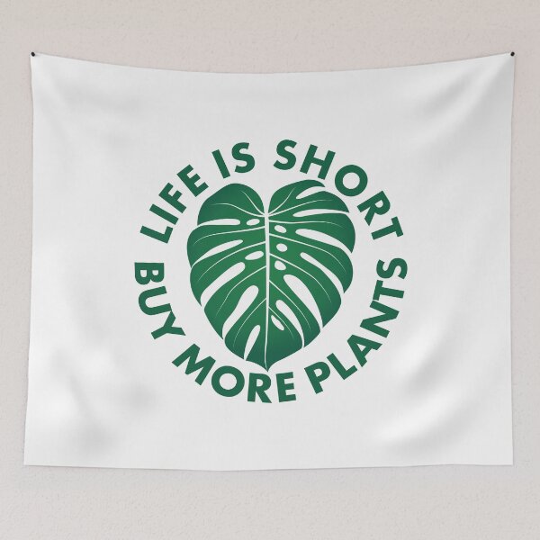 Item preview, Life Is Short Buy More Plants designed and sold by goodspy.