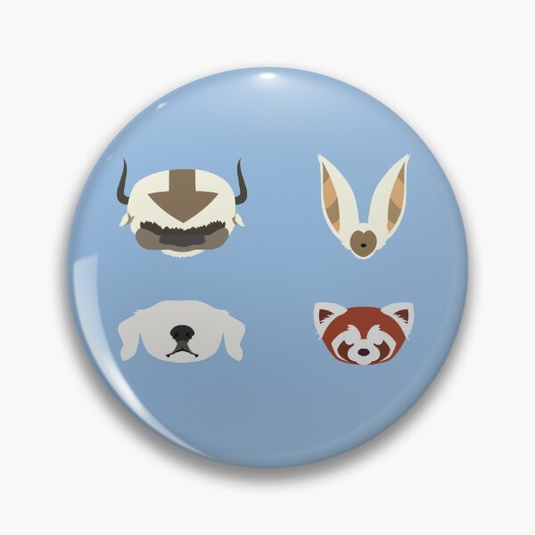 Item preview, Avatar Animal Guides - Appa, Momo, Naga, Pabu designed and sold by Haellynx.