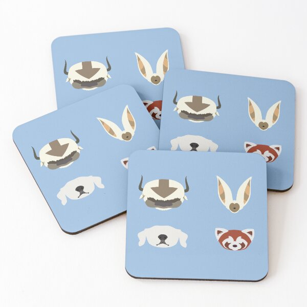 Item preview, Avatar Animal Guides - Appa, Momo, Naga, Pabu designed and sold by Haellynx.