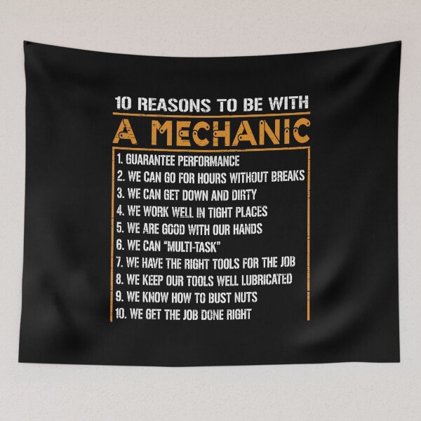 Item preview, 10 Reasons To Be With A Mechanic Fixing Cars Garage Race Car Love Couple Girlfriend Boyfriend Speed Ride Fix Repair designed and sold by shirti.