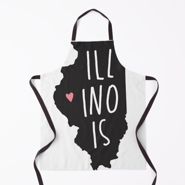 Item preview, Illinois Silhouette Sticker designed and sold by vonmeray.