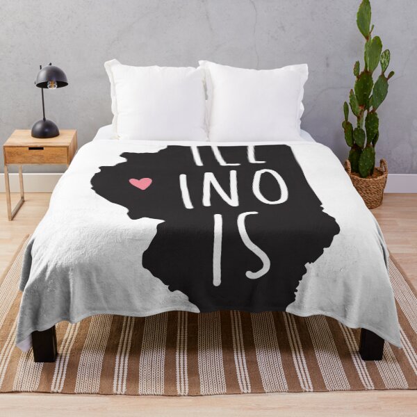 Item preview, Illinois Silhouette Sticker designed and sold by vonmeray.