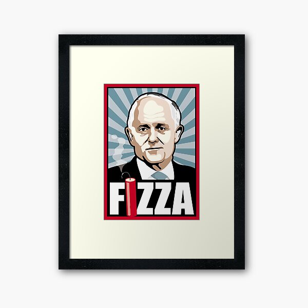 FIZZA Framed Art Print