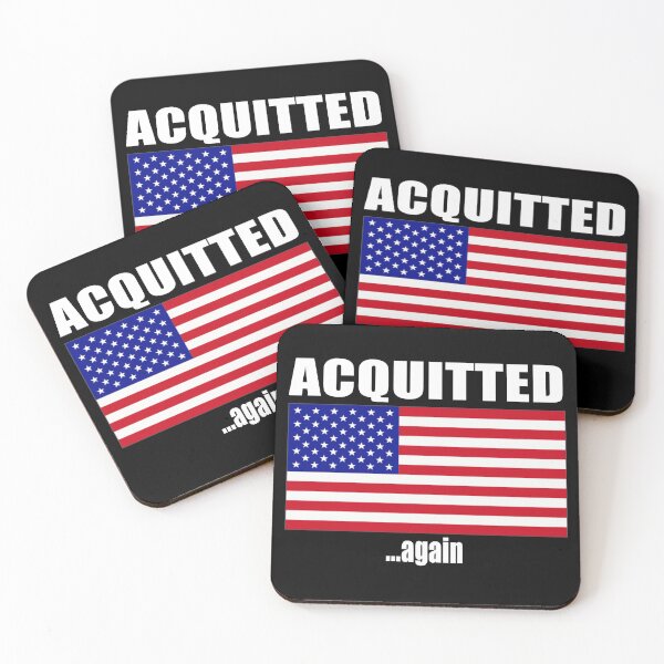 Item preview, Acquitted Again American Flag designed and sold by Niishouseca.