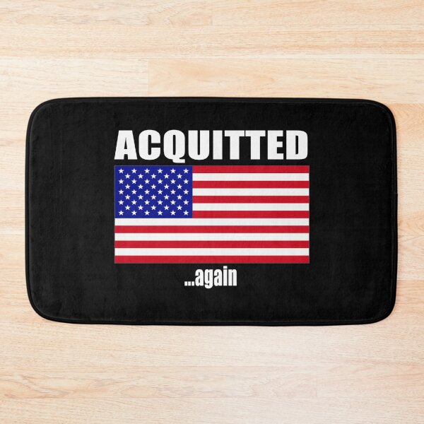 Item preview, Acquitted Again American Flag designed and sold by Niishouseca.