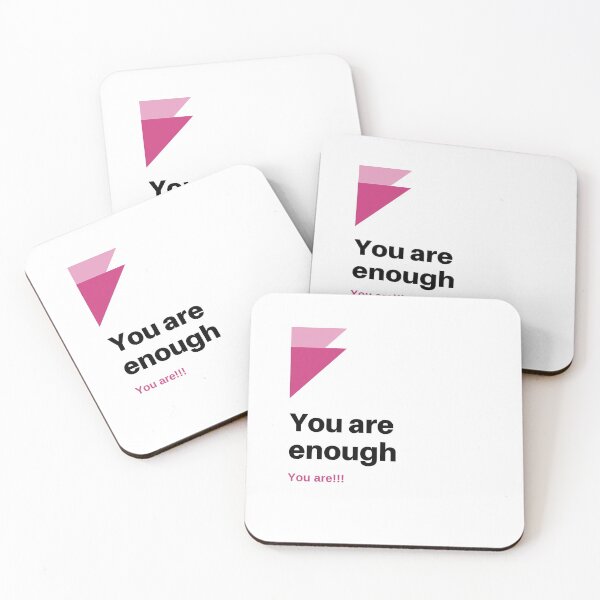 Item preview, You are enough. Yes, you are. designed and sold by MagdalenaRulez.