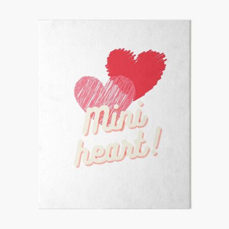 Mini hearts | Art Board Print