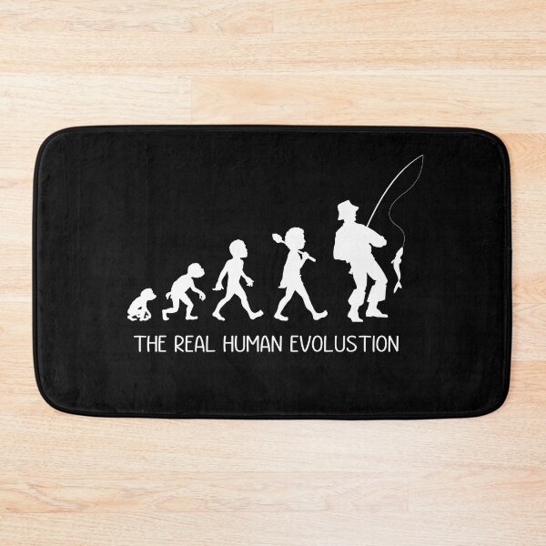 Item preview, Fishing Human Evolution Funny Fishing Gift Idea designed and sold by NSTeeDesign.