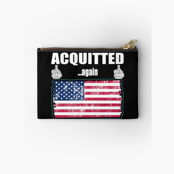 Item preview, ACQUITTED AGAIN TRUMP AMERICAN FLAG 2021 designed and sold by Niishouseca.