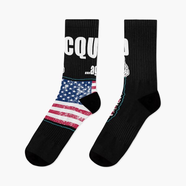 Item preview, ACQUITTED AGAIN TRUMP AMERICAN FLAG 2021 designed and sold by Niishouseca.