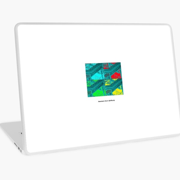 Newlands stairs poster print style Laptop Skin