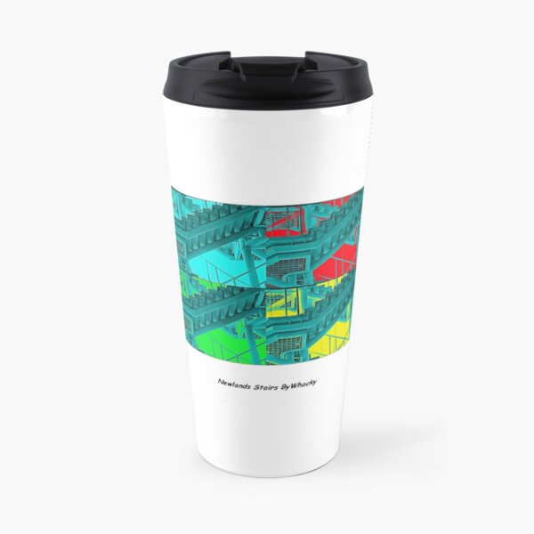Newlands stairs poster print style  Travel Mug