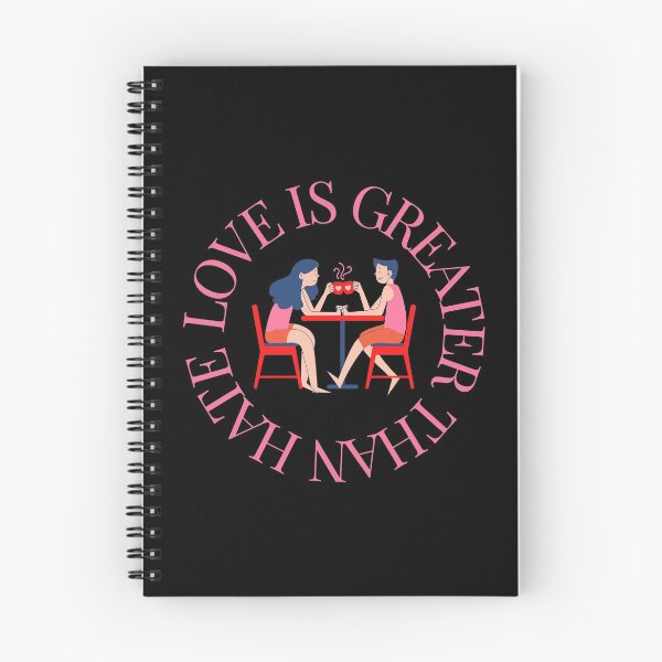 Item preview, LOVE IS GREATER THAN HATE Design designed and sold by LevelUpMerch.