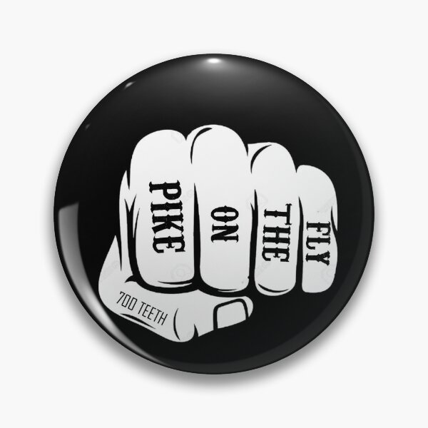 Item preview, Pike knuckles - Pike on the fly designed and sold by 700teeth.