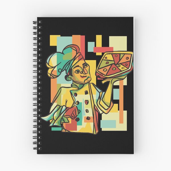 Item preview, Cubistic Pizza Chef Professional Art designed and sold by Piztees.