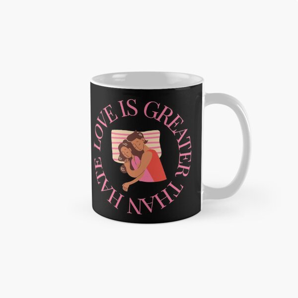 Item preview, LOVE IS GREATER THAN HATE Design designed and sold by LevelUpMerch.