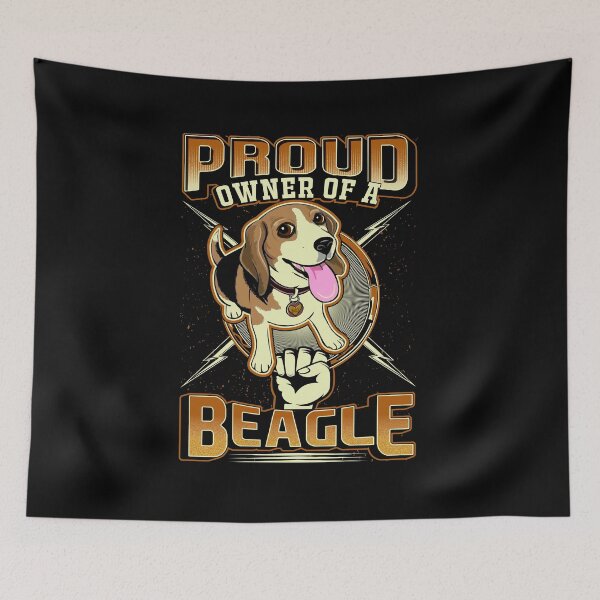 Item preview, Proud Owner Of A Beagle Dog Breed Dog Lover Gift designed and sold by TTFMerch.