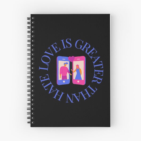 Item preview, LOVE IS GREATER THAN HATE Design designed and sold by LevelUpMerch.