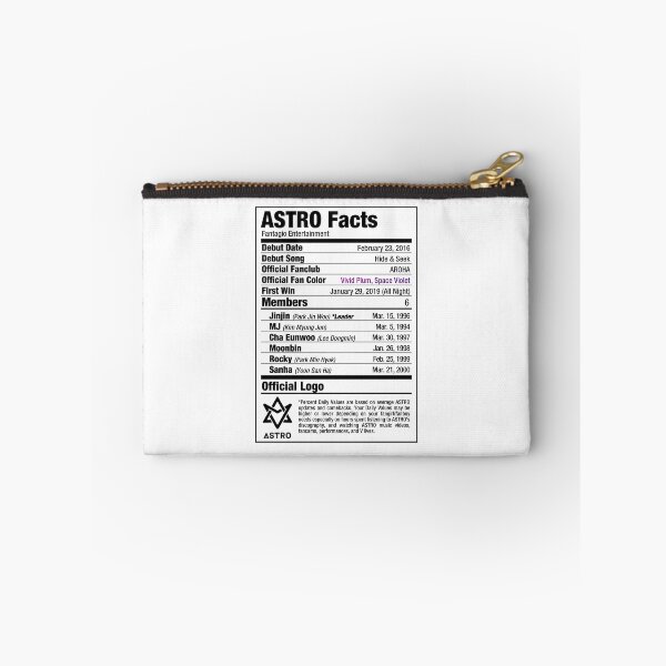 Item preview, ASTRO Kpop Nutritional Facts designed and sold by skeletonvenus.