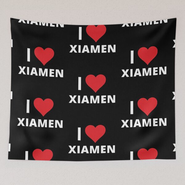 Item preview, I Love Xiamen (dark) designed and sold by mugify.