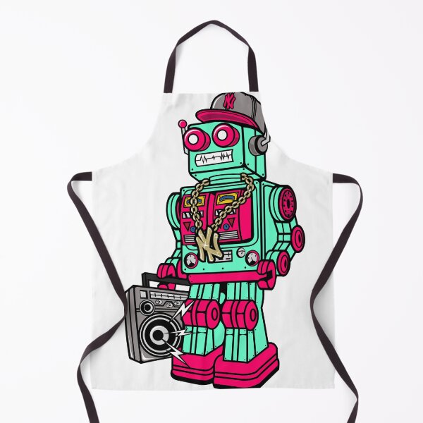 Item preview, Ghetto robot with gold chain designed and sold by zerkil.