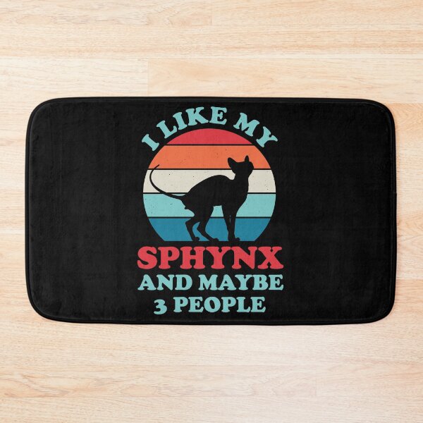Item preview, Funny Sphynx Cat designed and sold by artworkbyrihen.