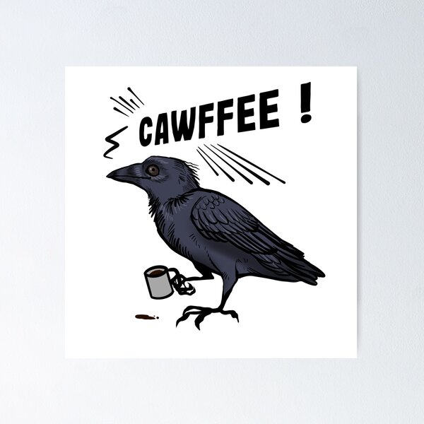 Item preview, But first, CAWFFEE! designed and sold by Petcetera.