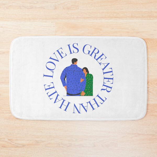 Item preview, LOVE IS GREATER THAN HATE Design designed and sold by LevelUpMerch.
