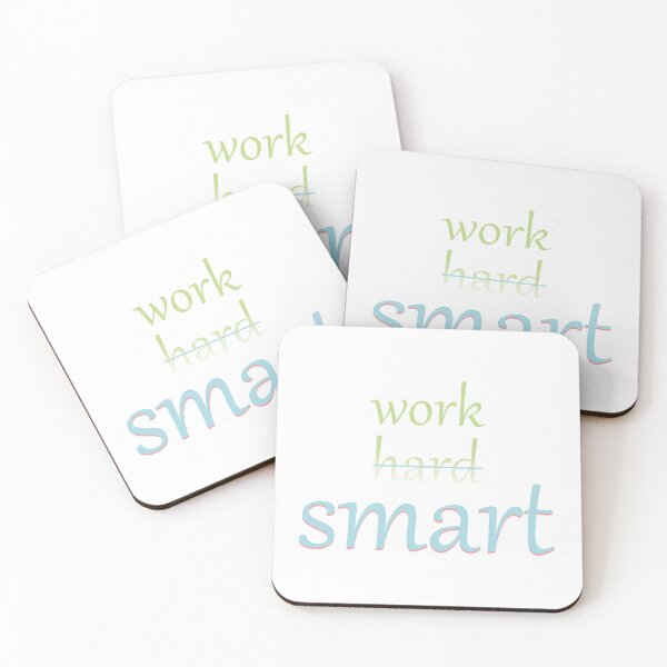 Item preview, Work smart not hard designed and sold by CSouissi.
