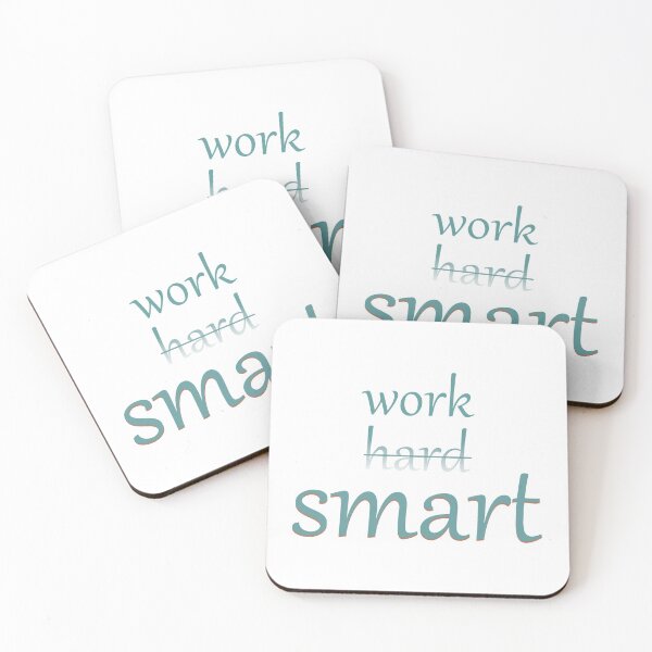 Item preview,  Work smart not hard designed and sold by CSouissi.