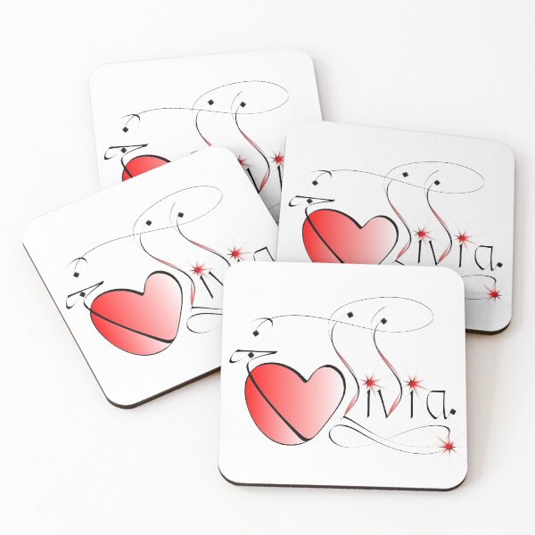 Item preview, Olivia - Calligraphy designed and sold by AhMath.