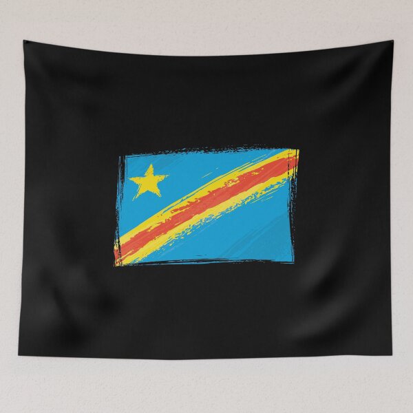 Item preview, the Democratic Republic of the Congo coat of arms flag  designed and sold by Original1977.
