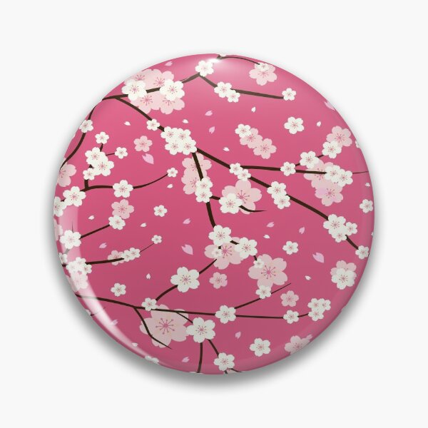 Item preview, Cherry Flower Blossom Pattern designed and sold by Mariano Topno.