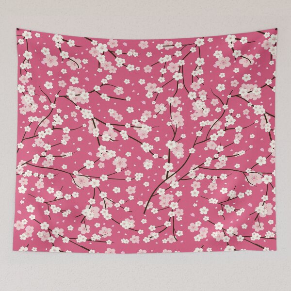 Item preview, Cherry Flower Blossom Pattern designed and sold by Mariano Topno.