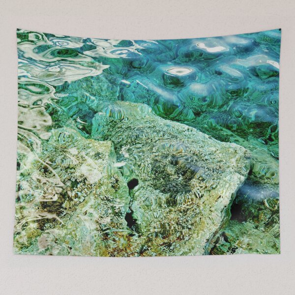 Item preview, Crystal clear water with soft waves designed and sold by Skayart.
