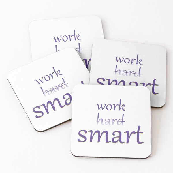 Item preview,  Work smart not hard designed and sold by CSouissi.