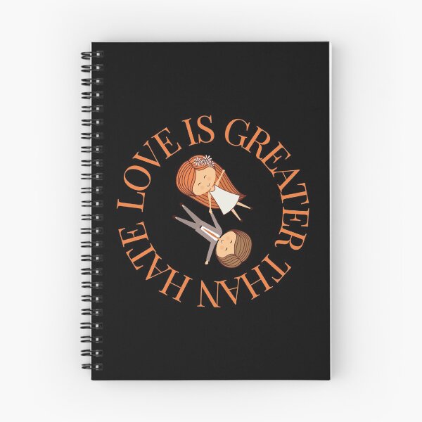 Item preview, LOVE IS GREATER THAN HATE Design designed and sold by LevelUpMerch.