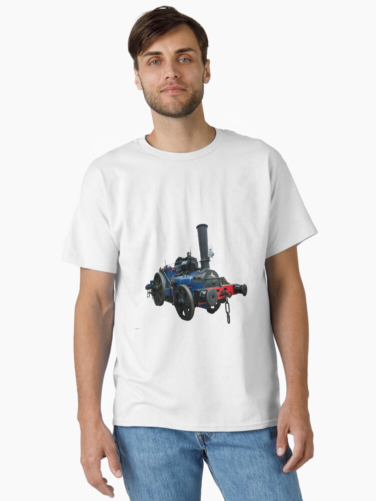 Thumbnail 2 of 7, Classic T-Shirt, Blue Circle designed and sold by bywhacky.