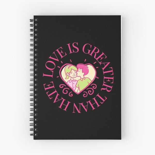 Item preview, LOVE IS GREATER THAN HATE Design designed and sold by LevelUpMerch.