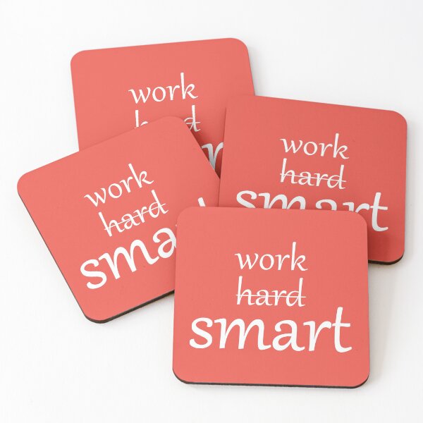 Item preview, Work smart not hard designed and sold by CSouissi.