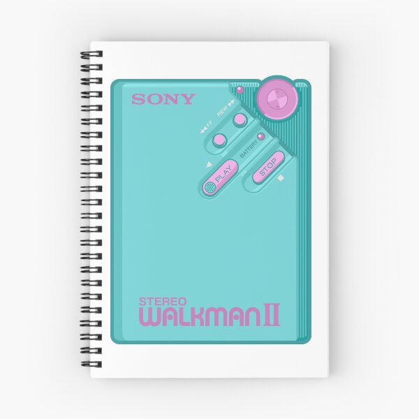 Item preview, Sony Walkman WM-2 inspired design in a City Pop theme. designed and sold by GrafxGear.
