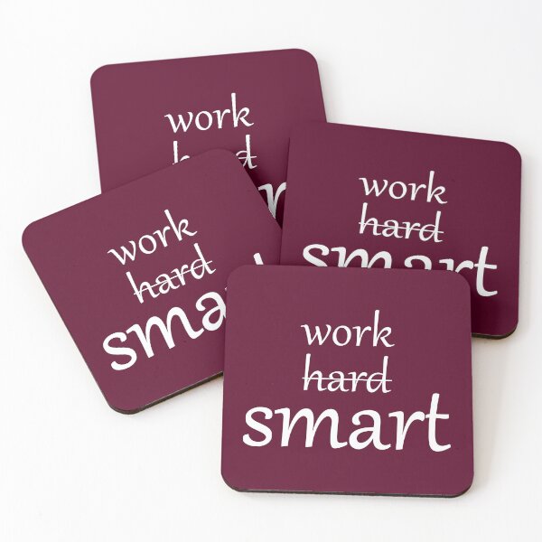 Item preview,  Work smart not hard designed and sold by CSouissi.