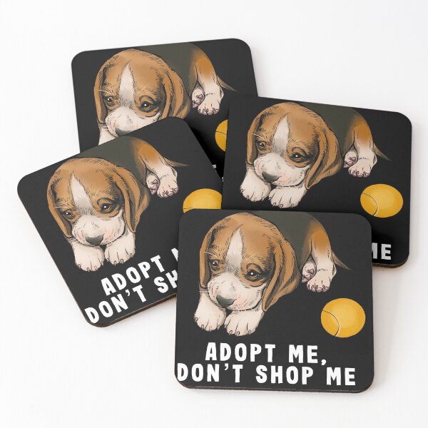 Item preview, Adopt me don’t shop me designed and sold by Petcetera.