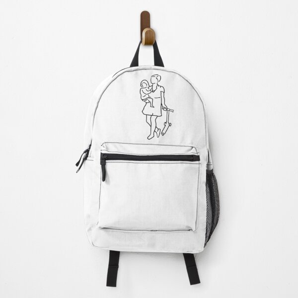 Item preview, Mother Carrying Daughter and Scooter designed and sold by PrileyRileyArt.