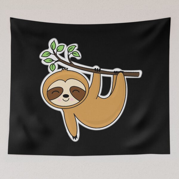 Item preview, Chibi Kawaii Sloth designed and sold by Gerhanj.