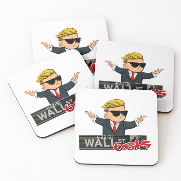 Item preview, Wall Street Bets Logo - WSB Mascot designed and sold by KP-ecommerce.