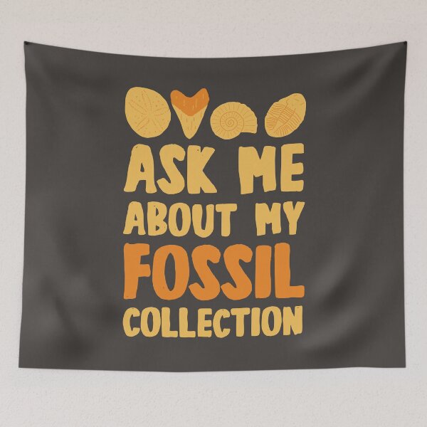 Item preview, Ask me about my fossil collection gift for Fossil Hunters and Paleontologists designed and sold by JokeGysen.