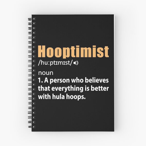 Item preview, Hooptimist Hula Hooper Definition designed and sold by TendyTees.
